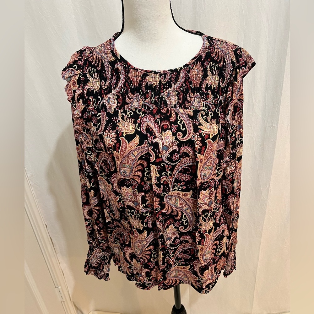 Knox Rose Blouse size M  color black